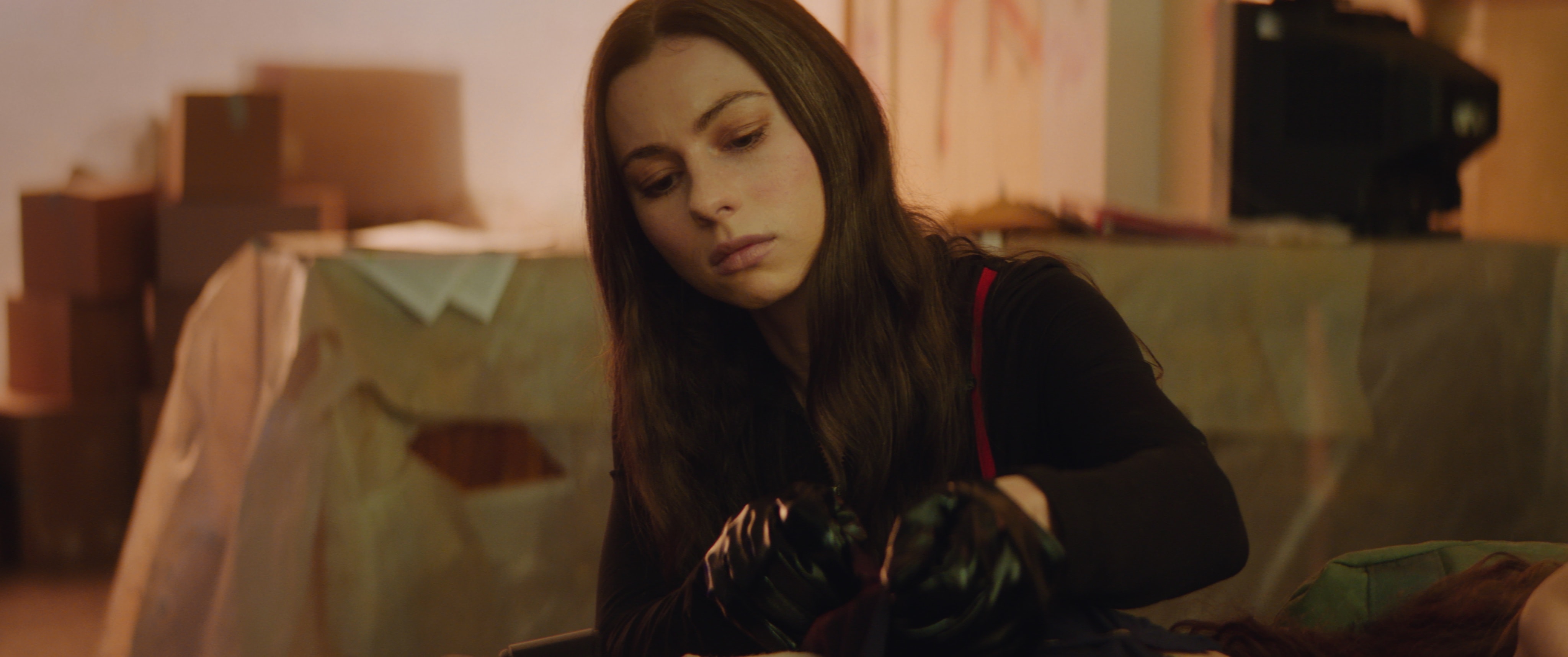 Clone Cops production still 12 - behind the scenes scene from the 2025 indie sci-fi comedy film Clone Cops featuring action and comedy